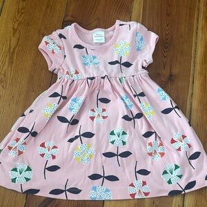 Hanna Andersson Pink Floral Kids Dress